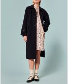 Manteau en Laine mélangée Maggy nuit