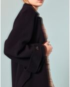 Manteau en Laine mélangée Maggy nuit