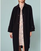 Manteau en Laine mélangée Maggy nuit