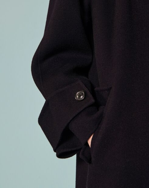 Manteau en Laine mélangée Maggy nuit