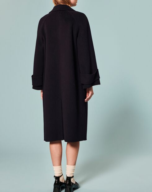Manteau en Laine mélangée Maggy nuit