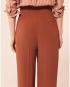 Pantalon Pilar marron