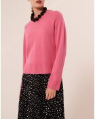 Pull en Laine & Alpaga Pema rose