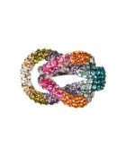 Marineo zilver/veelkleurige ring