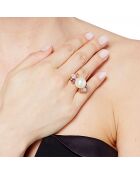 Gold/mehrfarbiger Oceane-Ring