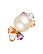 Gold/mehrfarbiger Oceane-Ring