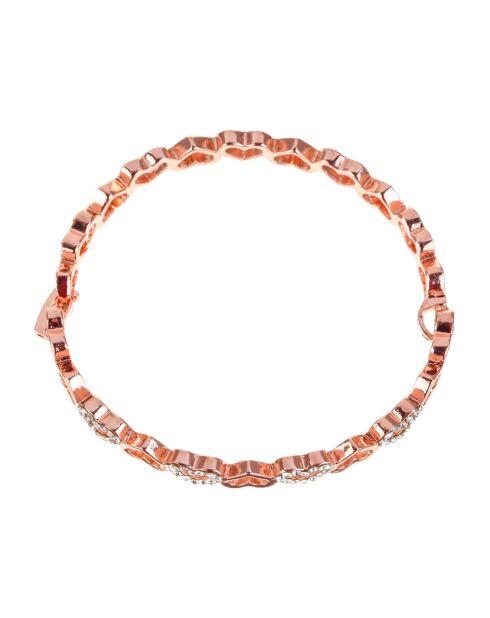 Bracelet Both Hearts rosé/blanc