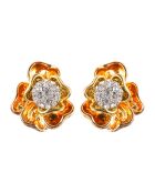 Flarona goud/zilveren oorbellen