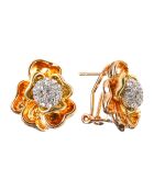 Flarona goud/zilveren oorbellen