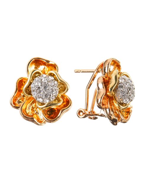 Flarona goud/zilveren oorbellen