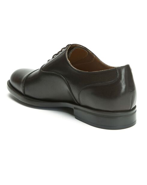 Richelieus en Cuir Edouard marron foncé