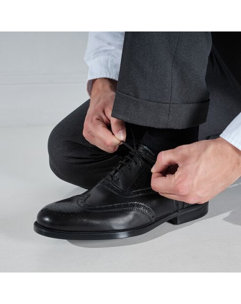 Richelieus en Cuir Félix noires