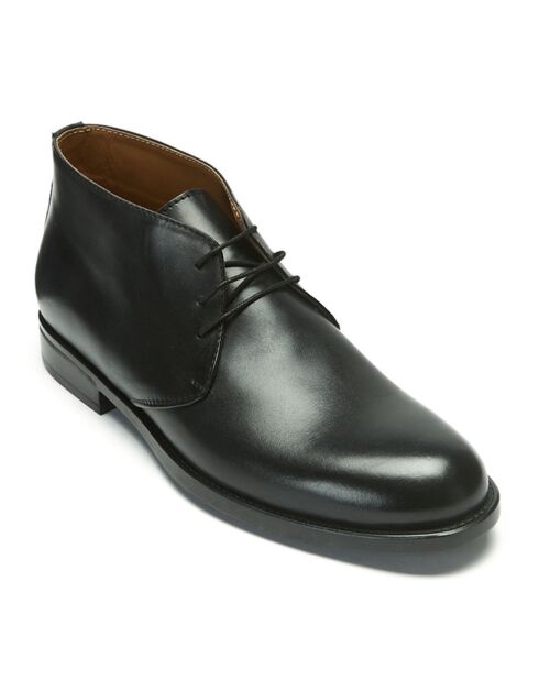 Derbies en Cuir Charles noires