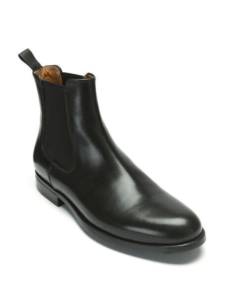 Chelsea Boots en Cuir Mahaut noires