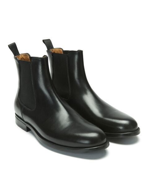 Chelsea Boots en Cuir Mahaut noires