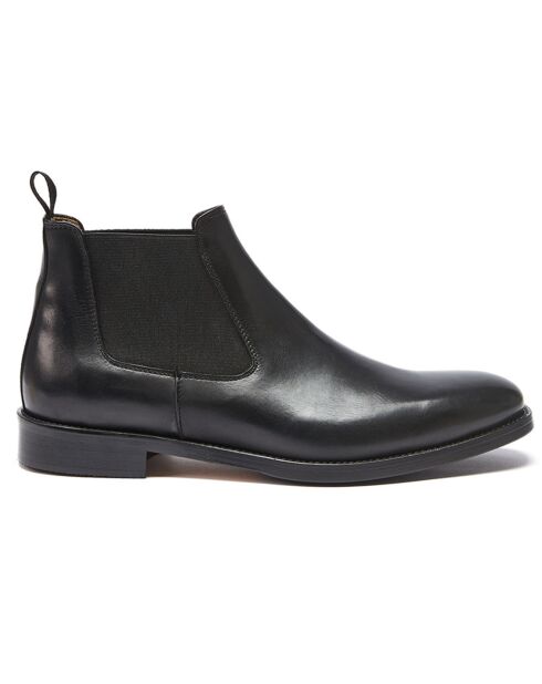 Chelsea Boots en Cuir Noé noires