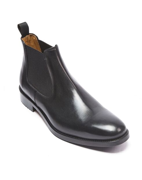 Chelsea Boots en Cuir Noé noires