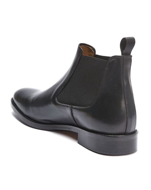 Chelsea Boots en Cuir Noé noires