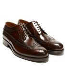 Derbies en Cuir Sasha marron