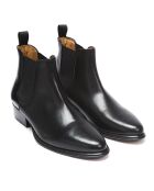 Chelsea Boots en Cuir Justine noires