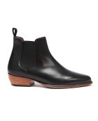 Chelsea Boots en Cuir Justine noires