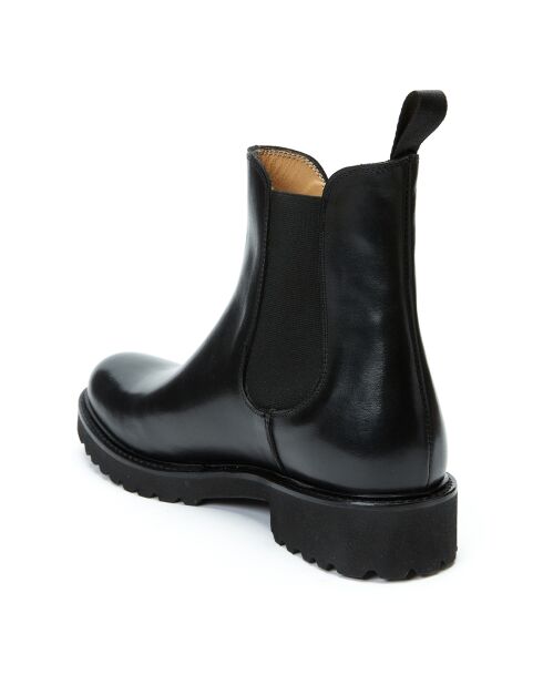 Chelsea Boots en Cuir Alizée noires