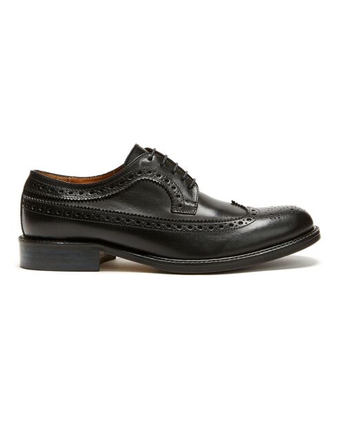 Derbies en Cuir Sofia noires