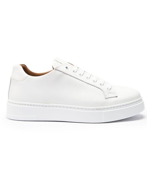 Sneakers en Cuir Paul blanches