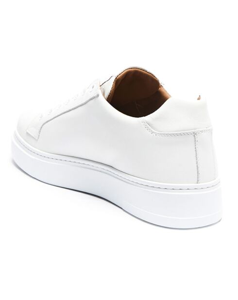 Sneakers en Cuir Paul blanches