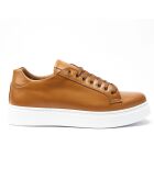 Sneakers en Cuir Paul camel