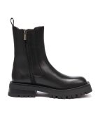 Chelsea Boots en Cuir Marion noir/doré