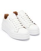 Sneakers en Cuir Laure blanches