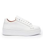 Sneakers en Cuir Laure blanches