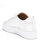 Sneakers en Cuir Laure blanches