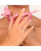 Bague Phaenna Diamants 0.11 ct or blanc