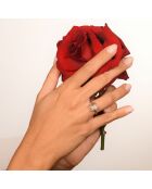 Bague Amathia Topaze 5.50 cts or blanc