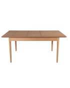 Table extensible + 4 Chaises Lucas naturel