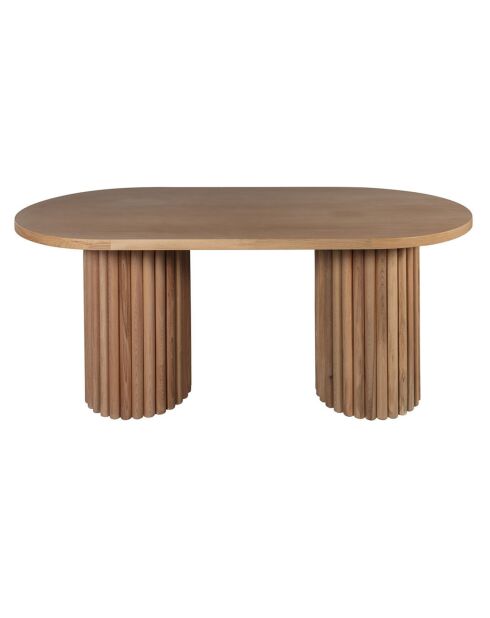 Table à manger + 4 Chaises Danyl naturel