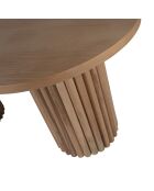 Table à manger + 4 Chaises Danyl naturel