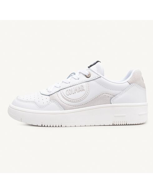 Sneakers en Cuir Zoé blanches