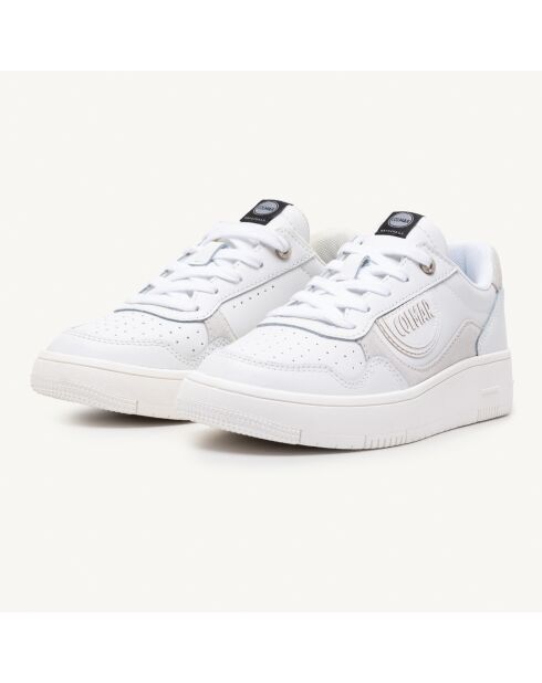 Sneakers en Cuir Zoé blanches