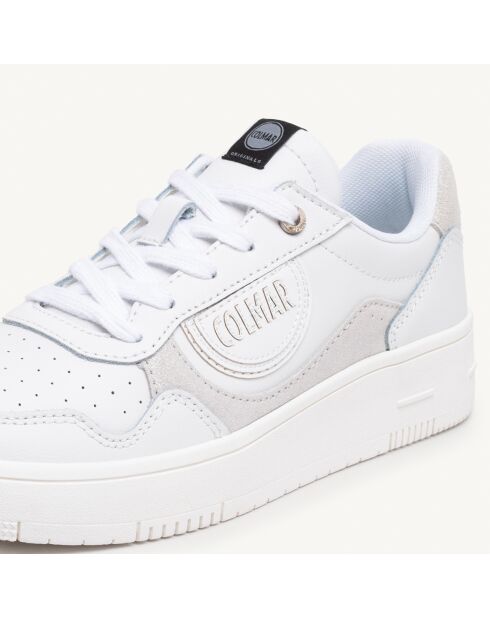 Sneakers en Cuir Zoé blanches