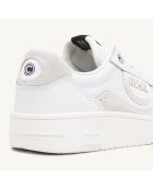 Sneakers en Cuir Zoé blanches