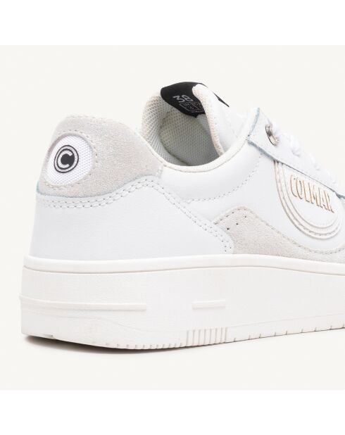 Sneakers en Cuir Zoé blanches