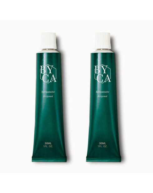 2 gel detergenti senza risciacquo al bergamotto - 30 ml