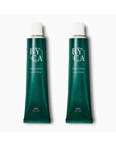 2 Gels lavants sans rinçage Thym Citron - 30 ml
