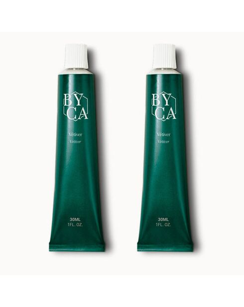 2 gel detergenti senza risciacquo al vetiver - 30 ml