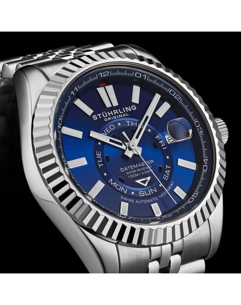 Montre Homme en Acier Automatique Datemaster argentée