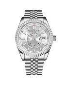 Montre Homme en Acier Automatique Datemaster argentée