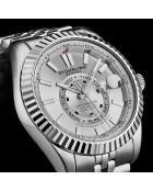 Montre Homme en Acier Automatique Datemaster argentée
